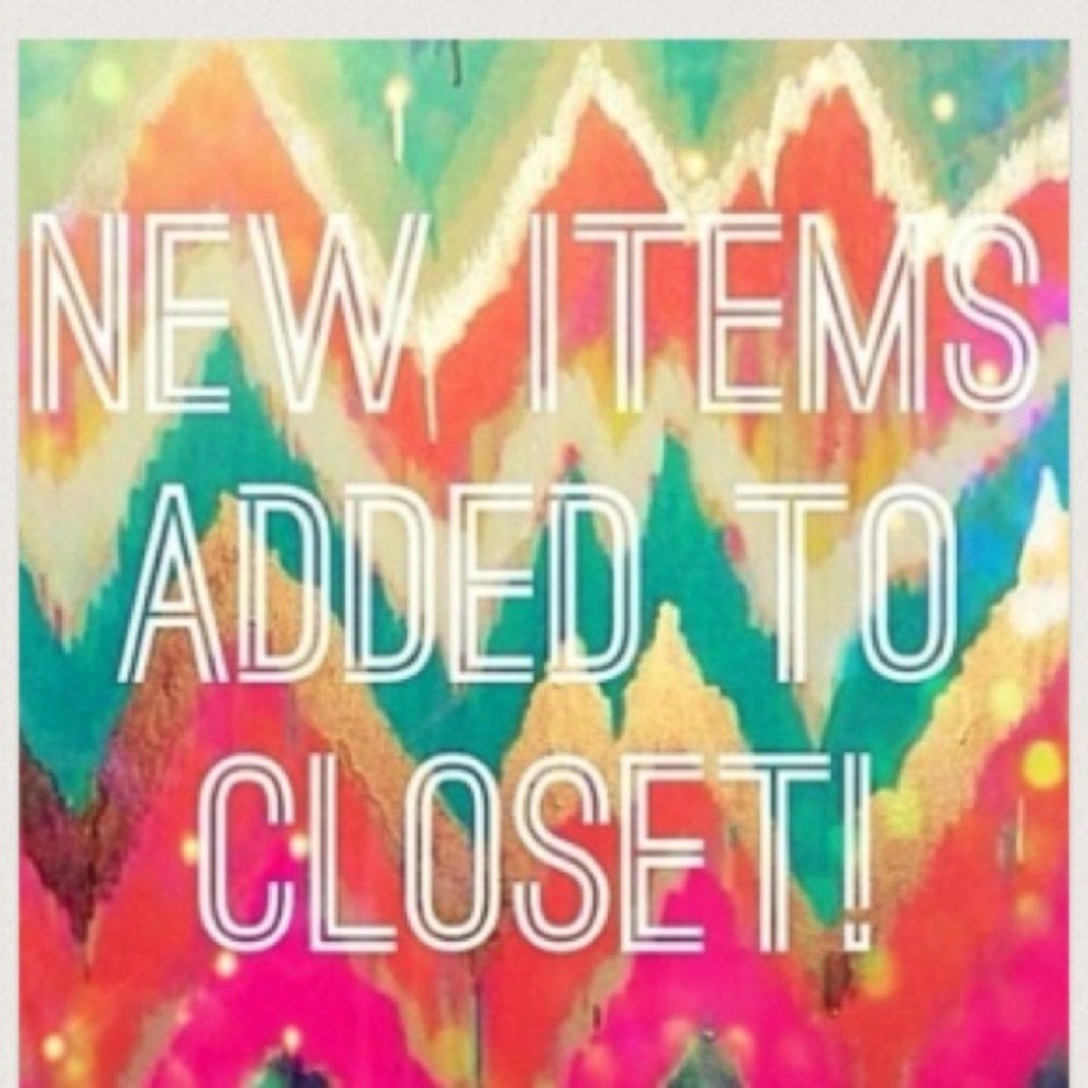 Check out the new items added to my closet!!